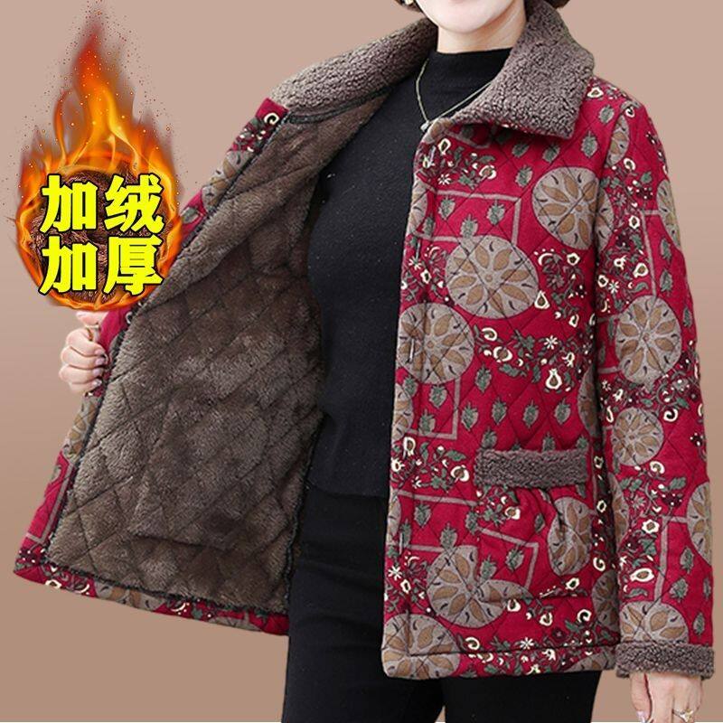 冬季新中式加绒加厚女装