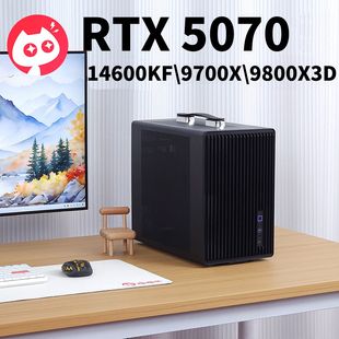 华硕RTX 5070显卡无光竞技游戏主机豪华发烧型DIY兼容机DIY电脑