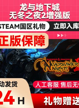 steam正版龙与地下城：无冬之夜2增强版好友礼物 国区礼物