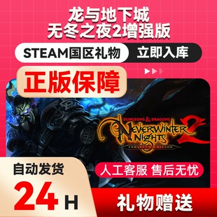 steam正版龙与地下城:无冬之夜2增强版好友礼物 国区礼物