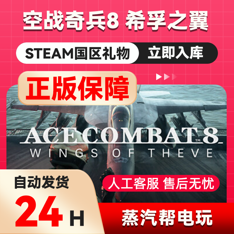 空战奇兵8 希孚之翼 steam正版礼物 国区礼物赠送 好友赠礼