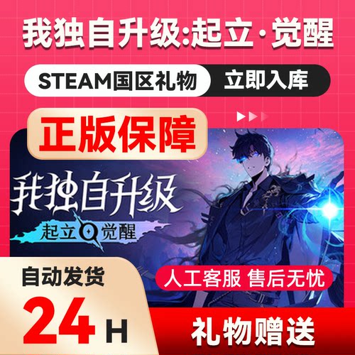 我独自升级：起立觉醒  steam正版礼物 国区礼物赠送 好友送礼