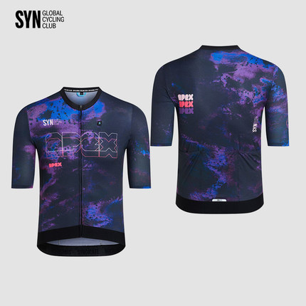 SYN 男士 PRO APEX JERSEY BLACK公路自行车专业竞技版骑行服短袖