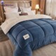Super Blanket Warm Comforter Winter Quilt Flannel Duvet beds