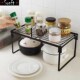 layering shelf shelves kitchen cupboard dish bathroom makeup
