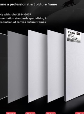 Stretched Canvas Board Painting Canvas for Oil Acrylic Paint