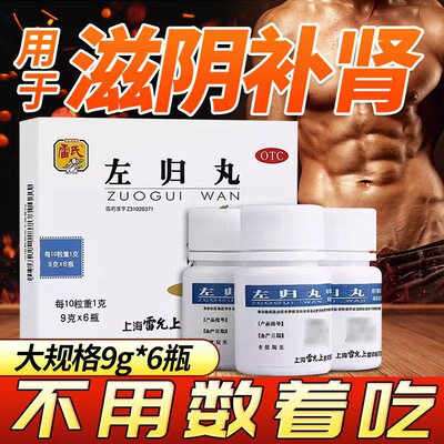 【雷氏】左归丸0.1g*90丸*6瓶/盒