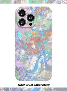 火凤豆豆梦幻闪耀天使复古银色酷菲林全包手机壳适用苹果16nova12华为p70mate60小米14opporen12ovivo荣耀200