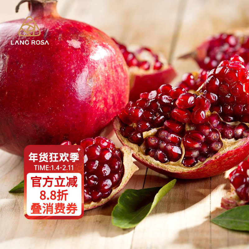 天狼果树软籽石榴家庭园艺庭院阳台盆栽地栽可食用新手种植果苗