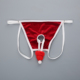 男士 镂空丁字裤 半透明后空个性 显大囊部男PP单丁裤 特色内裤 圣诞