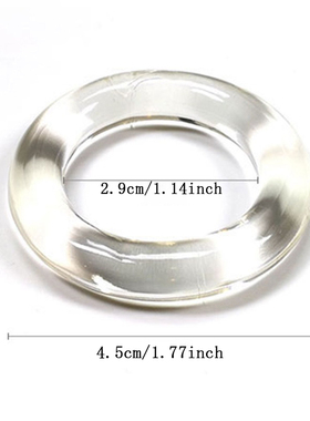 三只装男士提型环Q弹诱惑 高弹硅胶透明内裤锁精环JJ套搭配