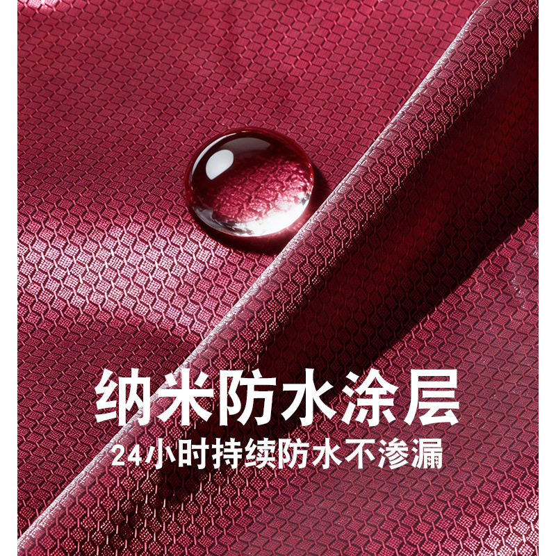 加大提花电瓶车雨衣摩托