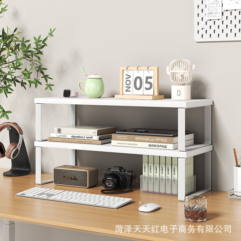 木质办公室电脑增高架显