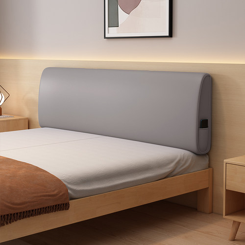 2024新款床头靠垫软包靠枕床头板双人大靠背垫榻榻米科技布可定制