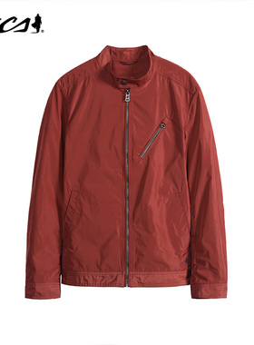 MCS男装源自万宝路新品男士复古时尚轻薄外套斜插袋百搭休闲夹克