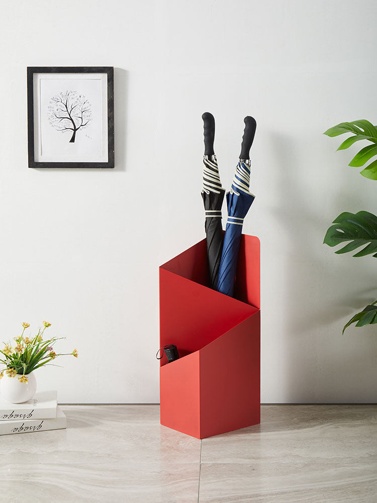 北欧家用雨雨伞架入户厅店雨伞收纳架铺商用门伞桶创意金属伞架