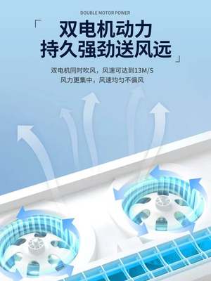 3030雷仕智能凉霸照明二合一电风扇厨房嵌入式集成吊顶换气扇冷霸