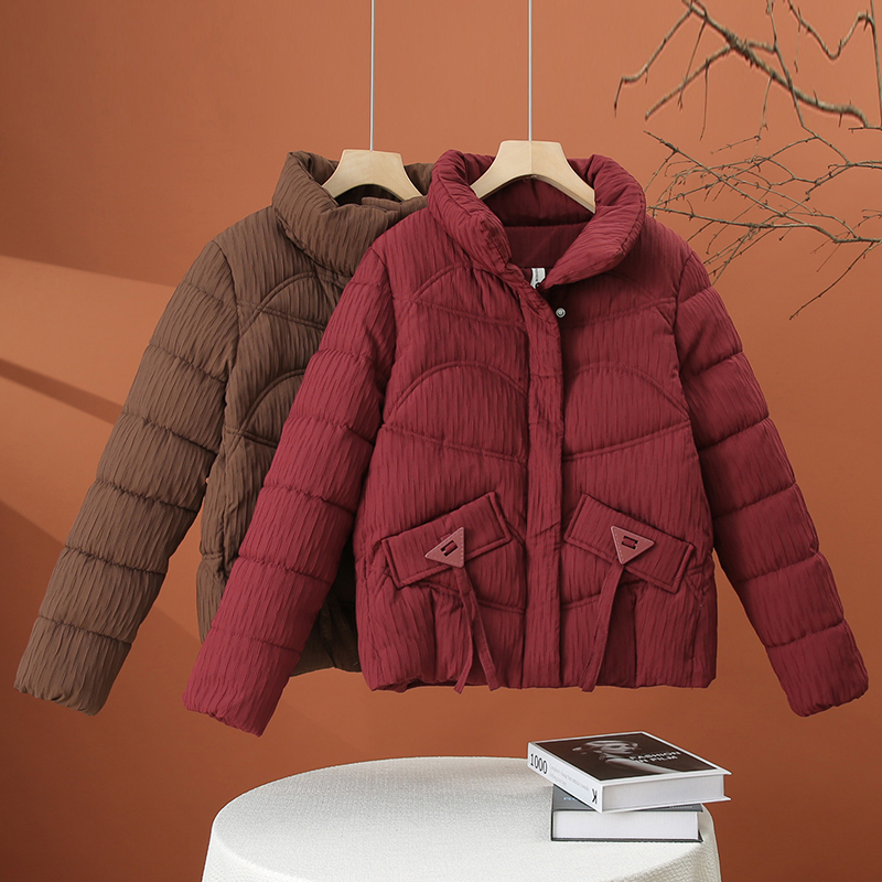 小个子加厚保暖棉服女冬季