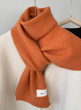 围巾女士秋冬季2026新款加厚保暖小围脖韩版针织高级感柔软百搭