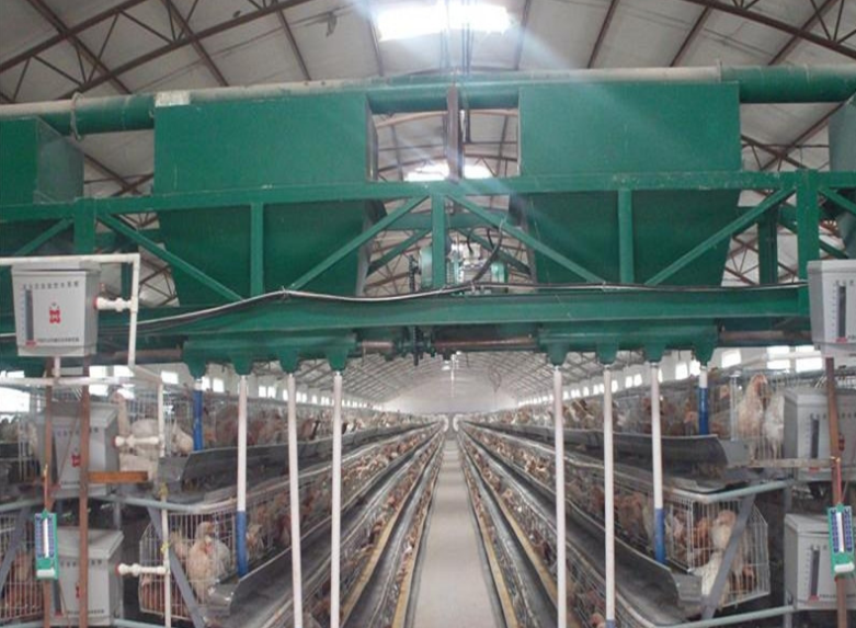 养殖场水线料线鸡舍自动喂料机上料机养鸭育雏加料机全套养鸡设备