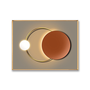 电表箱装饰画极简遮挡开关盒电源箱配电箱电闸盒挂画大尺寸横版小