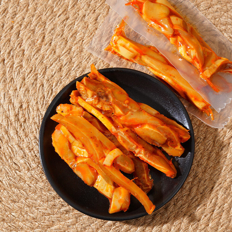 民受益牛板筋独立包装正宗青藏特产小吃牛板筋烧烤香辣味休闲零食