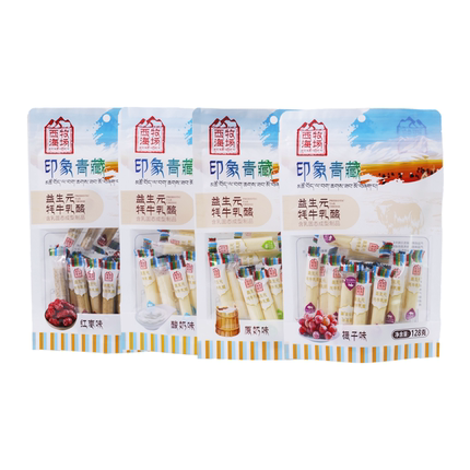 青藏高原特产牧场奶酪奶条牦牛乳酪奶食口感醇厚奶酪零食128g
