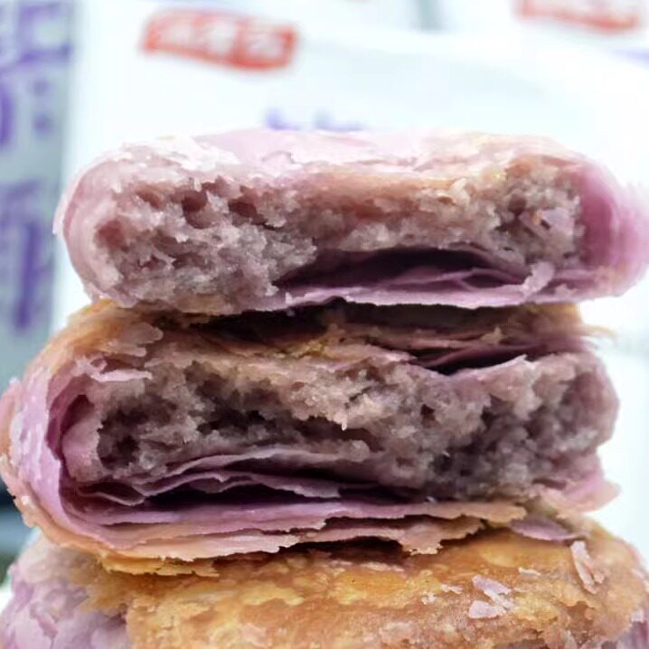 独立包装紫薯酥休闲零食酥饼传统糕点点心办公室下午茶早餐饼干