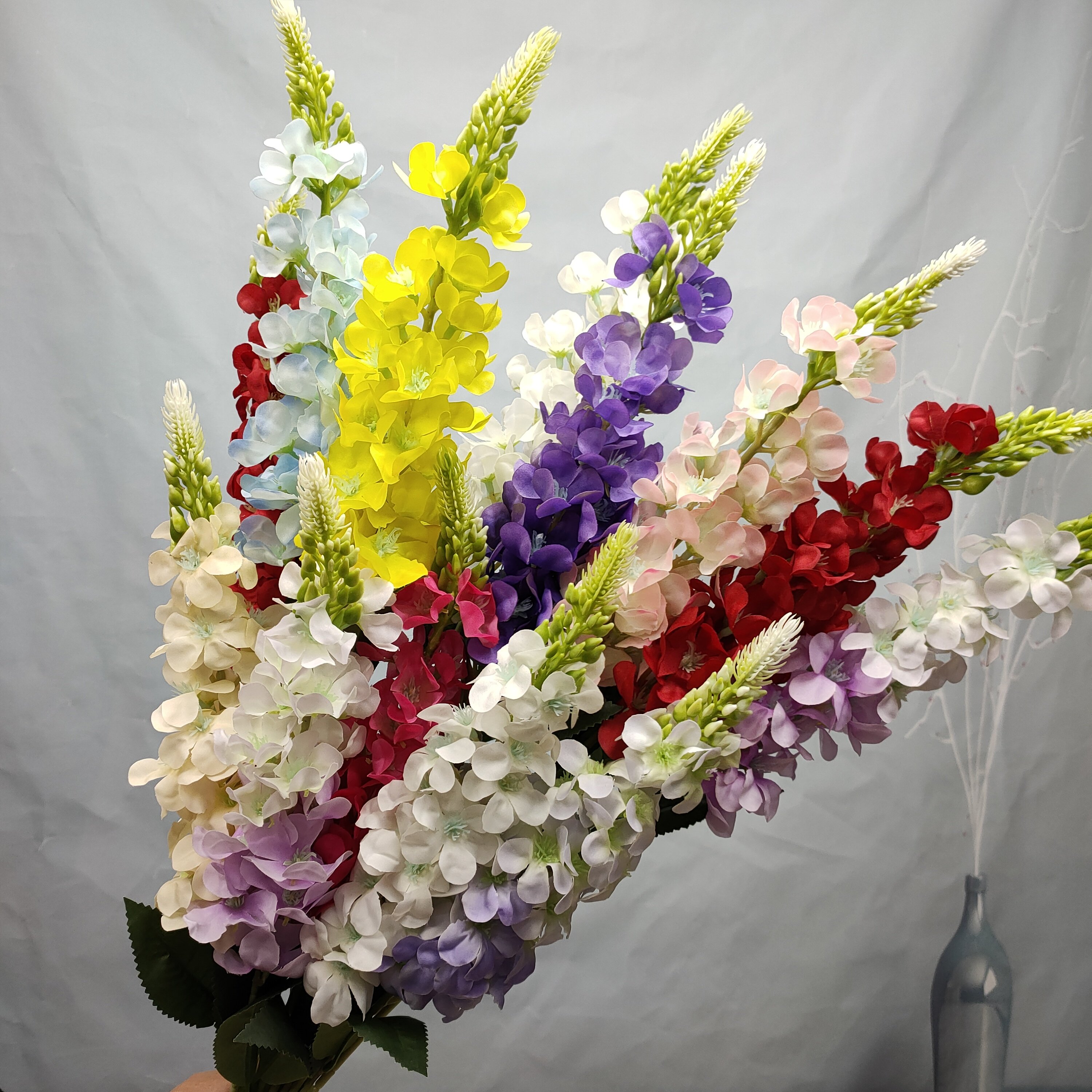 厂家批发金鱼草仿真花新款婚庆花艺花材特价婚礼现场拱门装饰假花,鲜花速递/花卉仿真/绿植园艺,仿真花,淘宝优惠券,粉丝福利购,淘宝优惠卷