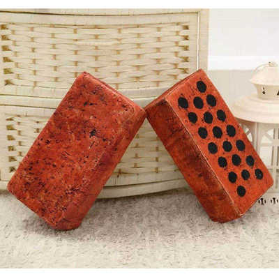 Creative Simulation Brick Photobooth Props Pillow Batten
