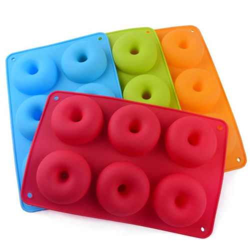 ；6-Cavity Donut Mold Cake Mould Kitchen Tool Chocolate Bi
