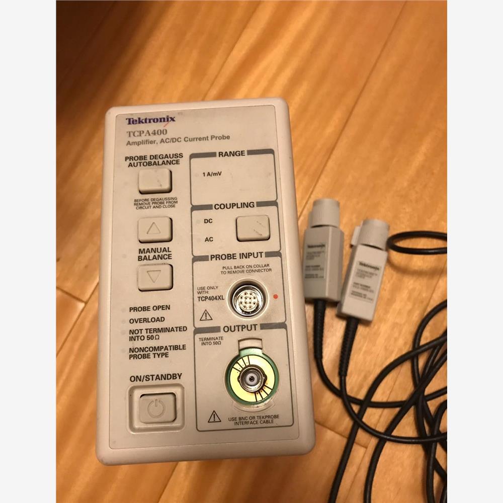 泰克TCPA400 300 TCP312A 305A 303 404XL示波器电流探头放大器