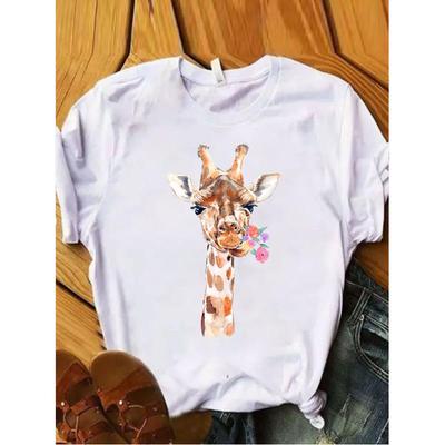 womens new -shirt loose kawaii oversized shirt clothes tees