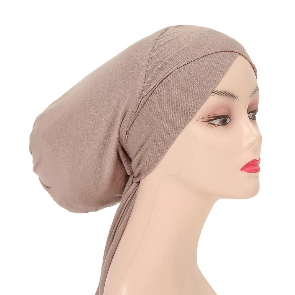cap fashion streamer tube straight elastic elastic color
