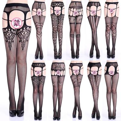 sexy hot suspender net hosiery open mesh party garters