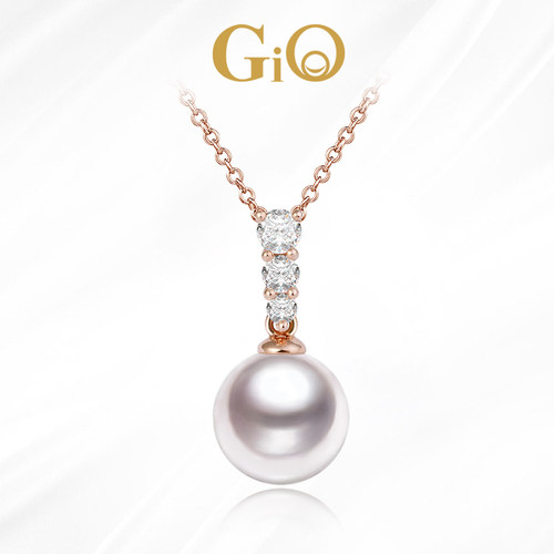 GiO珠宝日本海水Akoya珍珠项链