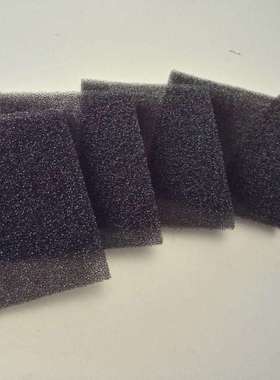 包邮防尘空气过滤棉35 40 45ppi风机防尘铺料透气投影机防尘棉网