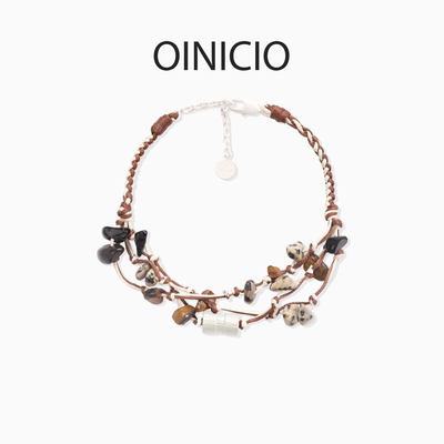 [新年礼物]OINICIO初印种子系列转运轮天然石编绳手链本命年手串