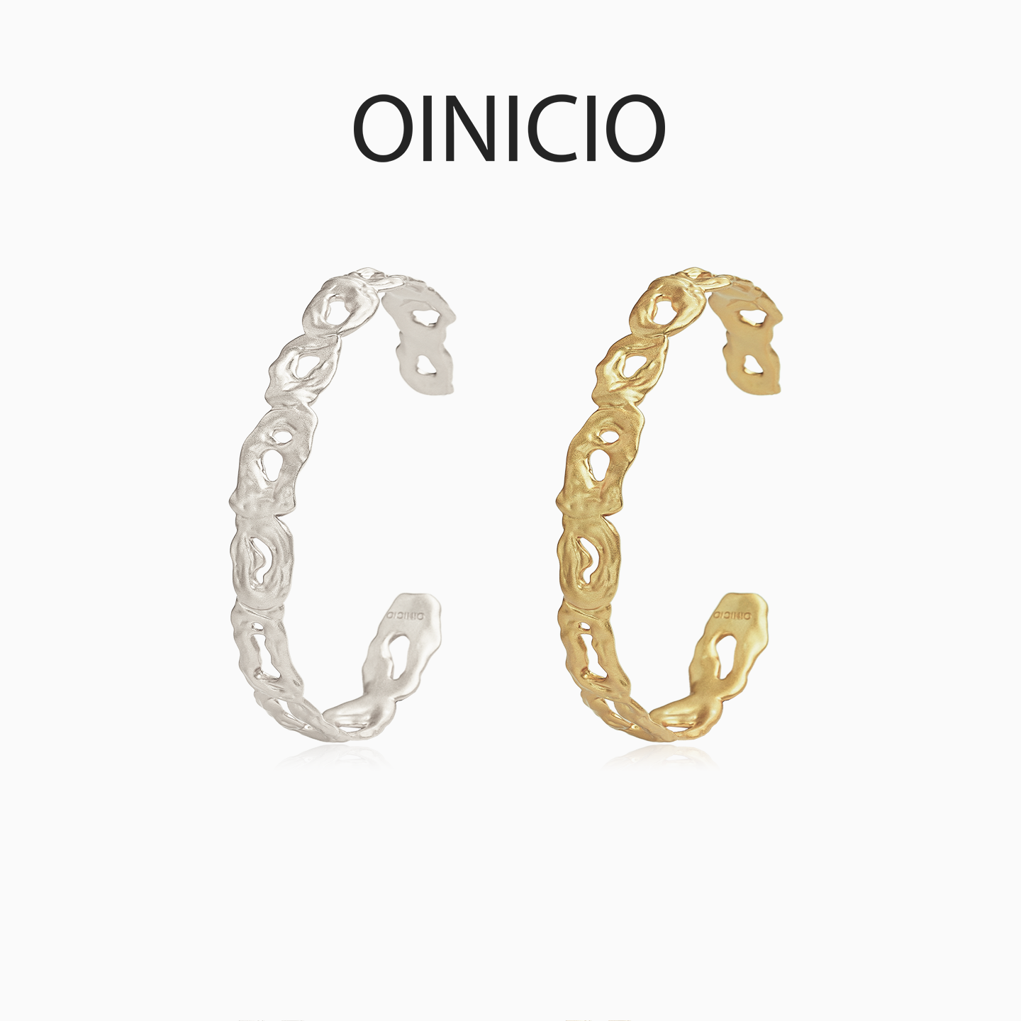 OINICIO初印种子系列藤绕种子镂空手镯女小众情侣手饰生日礼物