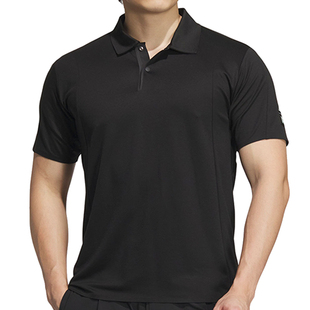 阿迪达斯秋季男子武极运动休闲短袖T恤POLO衫JI8700