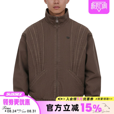 阿迪达斯运动休闲夹克外套