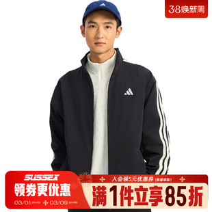 阿迪达斯春季男子运动休闲夹克外套KR2517