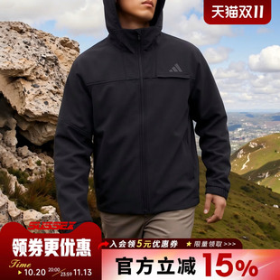 adidas阿迪达斯男子运动休闲连帽夹克外套KW3365