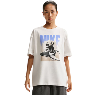 nike耐克夏季女子运动休闲圆领短袖T恤IR7588-121