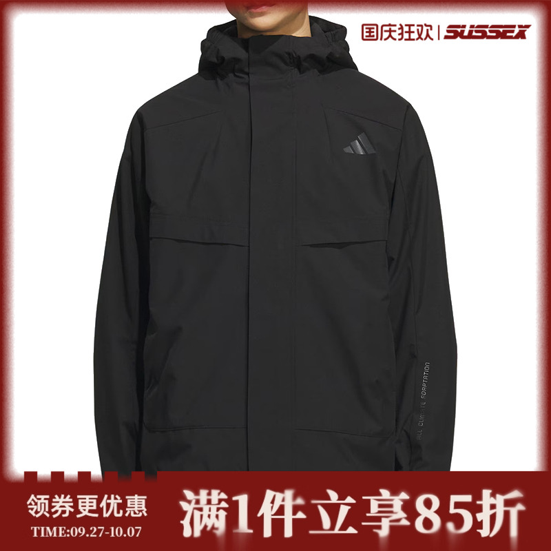 阿迪达斯运动休闲夹克外套