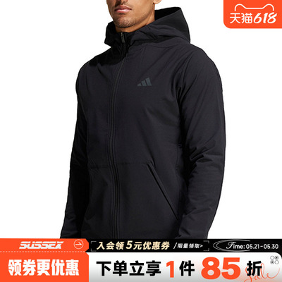 阿迪达斯运动休闲夹克外套