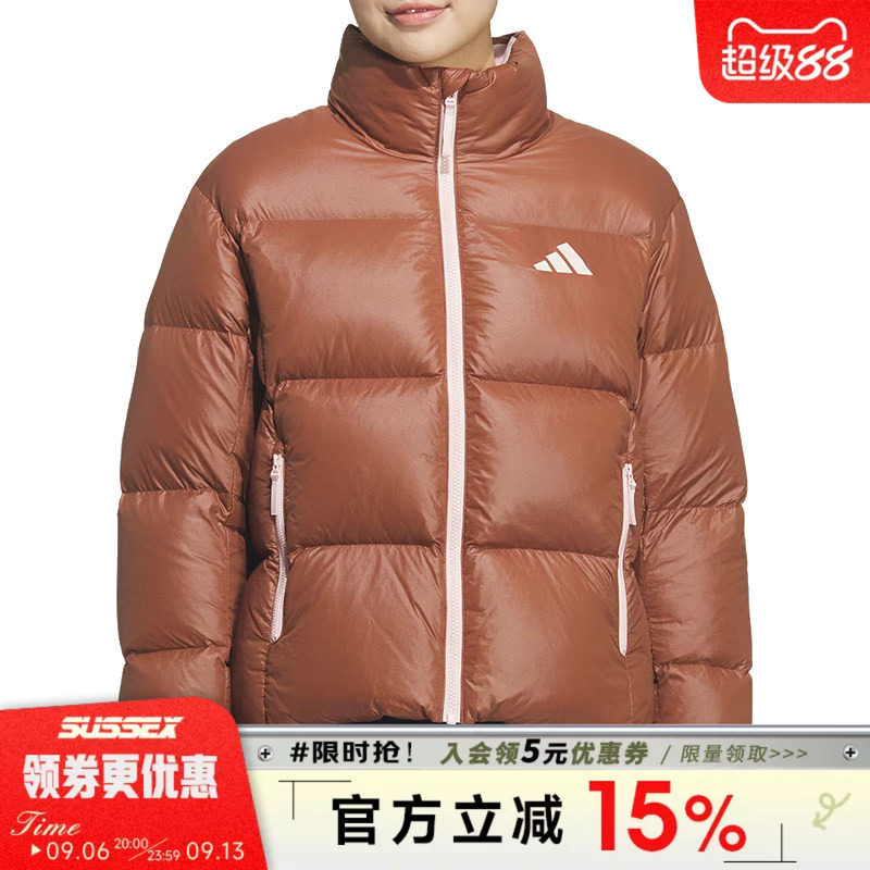 阿迪达斯运动休闲羽绒服