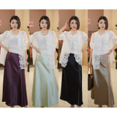 2026年新款 流光醋酸裙 彩色流光半裙 第三代升级版