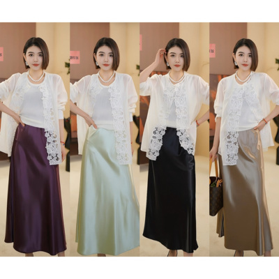 【第三代升级版 流光醋酸裙】2026年新款彩色流光半裙