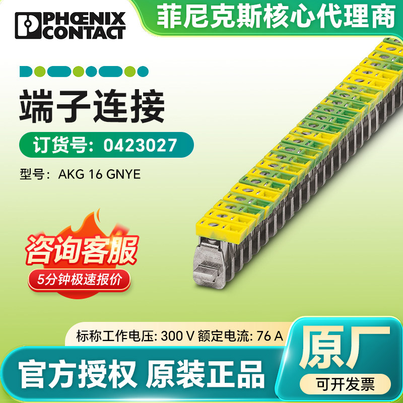 德国菲尼克斯连接端子AKG 1连接器